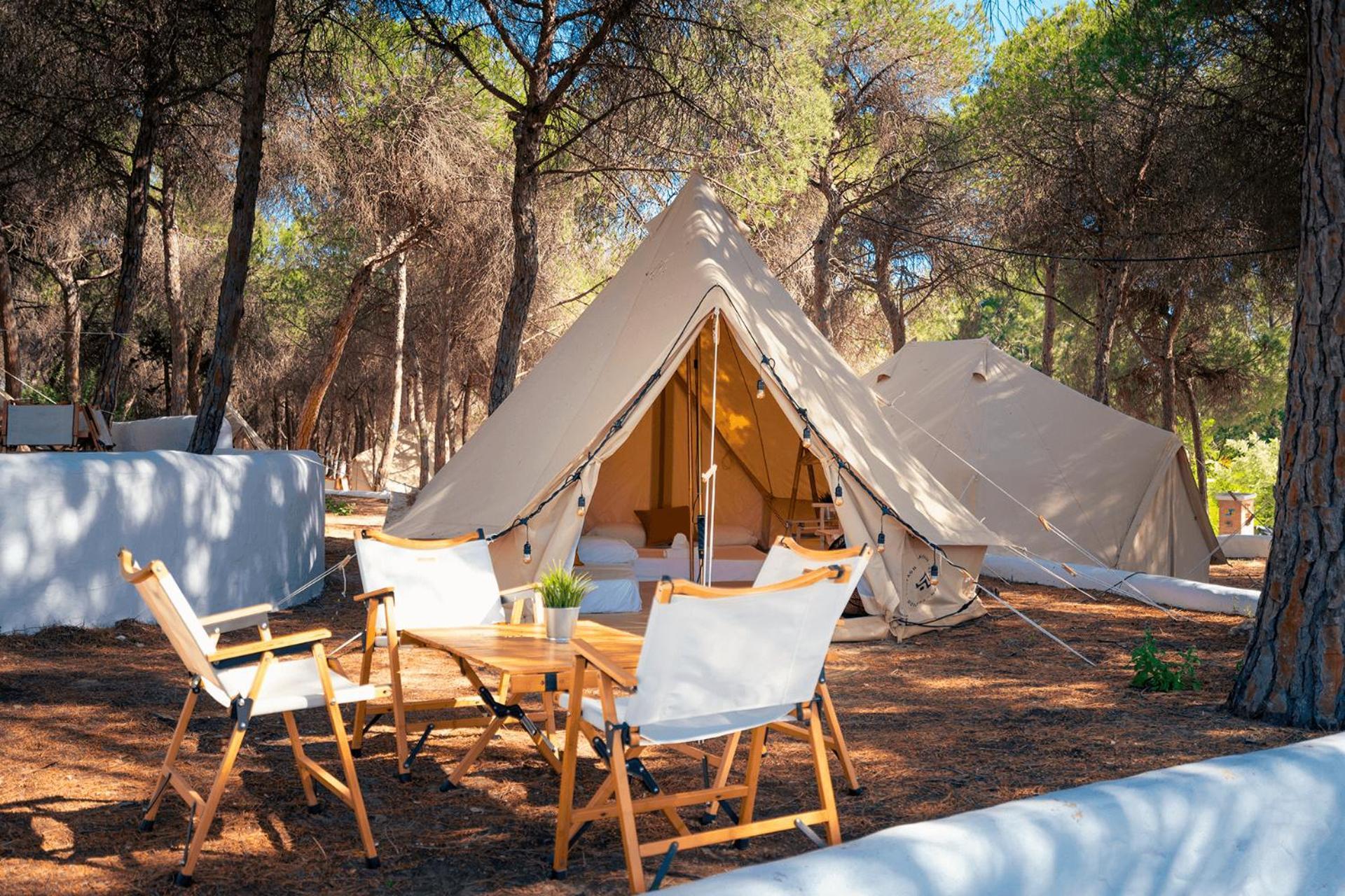 Luxe tent Kampaoh *